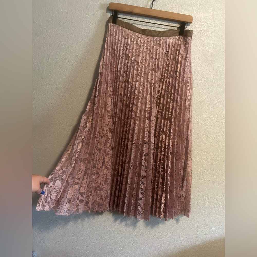 Free people pretty pleats midi skirt - Picture 4 of 10